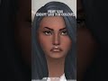 GROW UP WITH MY SIM Shorts Ts4 Cas Thesims4cas Sims4cc