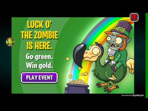 Plants vs Zombies 2 Luck O' The Homing Thistle Pinata Party