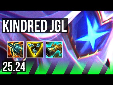 KINDRED vs HECARIM (JGL) | Good KDA: 20/2/6 | NA Master | 25.24
