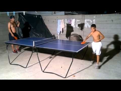 Partido de ping pong LA GARDEL Hugo VS Negrii