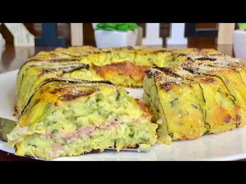Deliziosa RICETTA TORTA DI ZUCCHINE E PATATE
