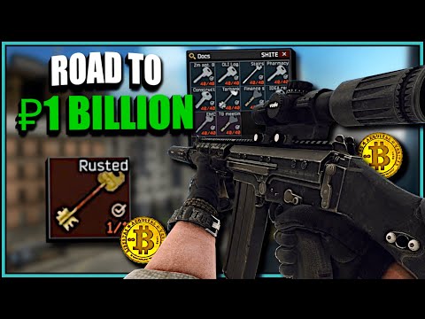 I finally got a Rusted Bloody Key - Tarkov PvE Road to 1 Billion Roubles