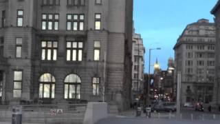 Royal Liver Building & Pier Head, Merseyside, Liverpool, England 17th November 2011