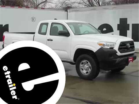 etrailer | Beginner’s Guide to Installing the Curt Trailer Hitch Receiver on a 2016 Toyota Tacoma
