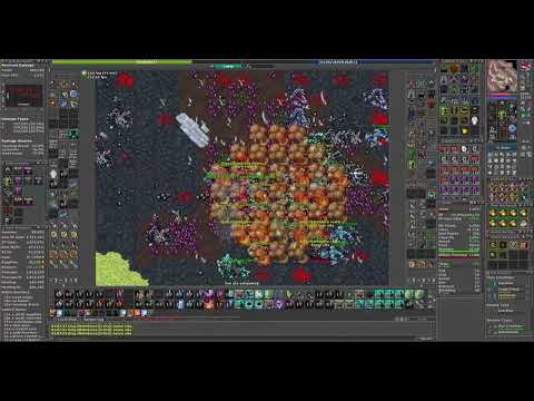 Tibia Inner Crypt - MS 1400 Solo Hunt (11.8 - 12.5 RAW EXP. PEAK 13.2K)