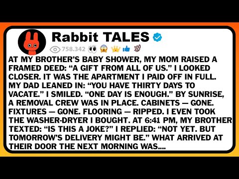 At My Brother’s Baby Shower, My Mom Raised A Framed Deed: “A Gift From All Of Us.” I Looked Closer.