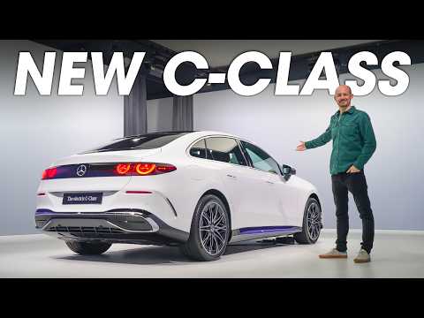New Mercedes C-Class Electric FIRST LOOK – RIP Tesla Model 3?