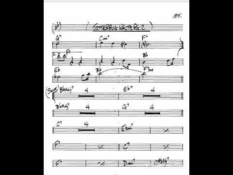 Jitterbug waltz. Eb copy