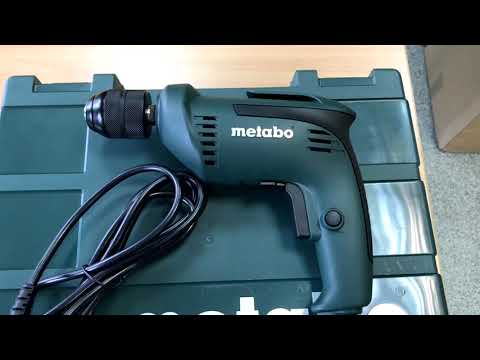 Metabo rotary drill, be 6, 450 w, 0-4000 rpm, 1-10 mm