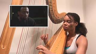 Me’Shell NdegeOcello - Fool of Me harp cover (Love &amp; Basketball Soundtrack)