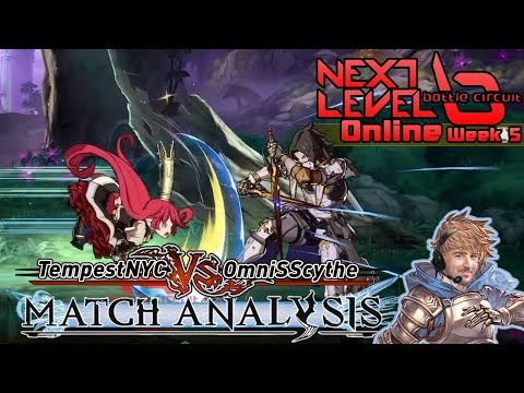 GBVS Match Analysis: NLBC Online Week 5 - TempestNYC (Charlotta) vs. Omnisscythe (Lancelot)