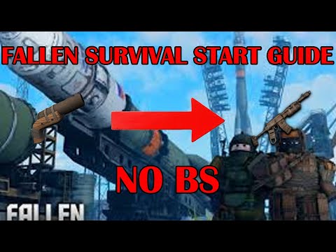 HOW TO GET A START FAST | FALLEN SURVIVAL ROBLOX