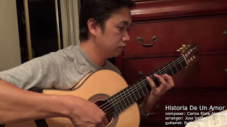 Historia De Un Amor - C. Almarán  (arr. Jose Valdez) Solo Classical Guitar