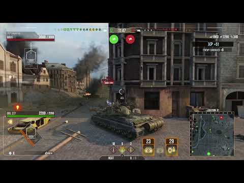 World of Tanks Console --  Obj. 277 with 5,5k direct and 2k assisted on Heilbronn map