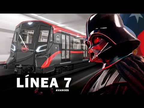 Así se construye la LÍNEA 7 del Metro de Santiago