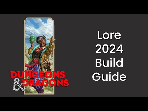 Lore (Bard) Build Guide in D&D 5e 2024 - HDIWDT