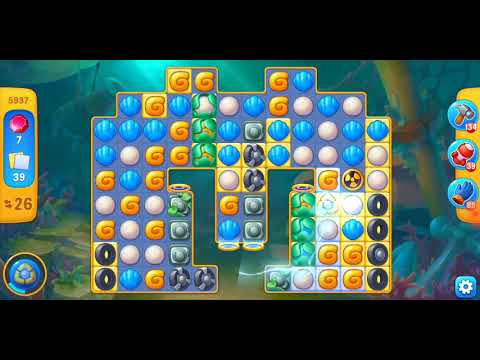 Fishdom. 5937 level no boosters and diamonds