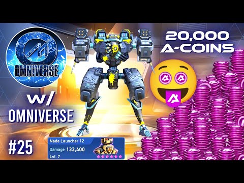 20000 Acoins Giveaway w/ Omniverse - Mech Arena
