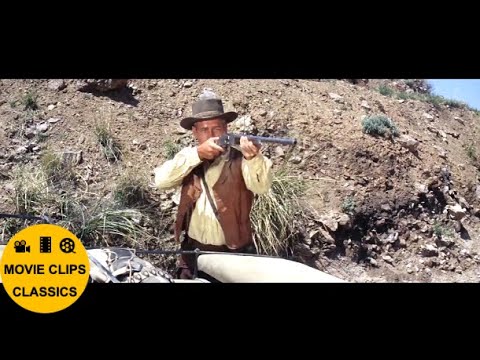 Hombre (1967) - John Russell kills 2 stagecoach robbers