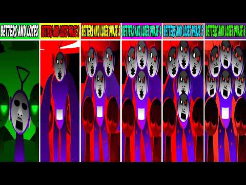 Betters And Loses Vs Betters And Loses Phase 2 Vs Phase 3 Vs Phase 4 Vs Phase 5 Vs Phase 6