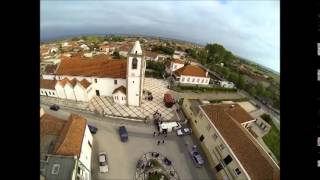 preview picture of video 'Murtosa Festas Pascais 2014, vista do céu'