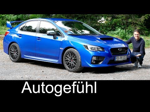 Subaru WRX STi FULL REVIEW - back to the roots! (with Autobahn & acceleration) - Autogefühl