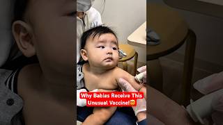 Why Babies Get 18 Tiny Needle Marks #vaccine #medical #newborn