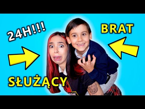 ZOSTAJE SŁUŻACYM 6 LETNIEGO BRATA!!!