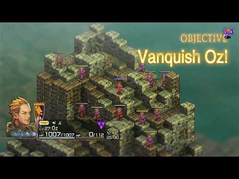 Tactics Ogre Reborn: How to Deal with Oz Using Nothing