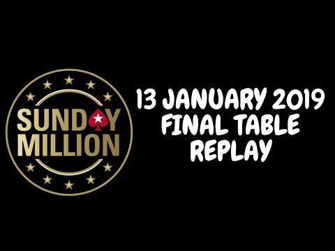 $215 Sunday Million 13 January 2019: Final Table Replay