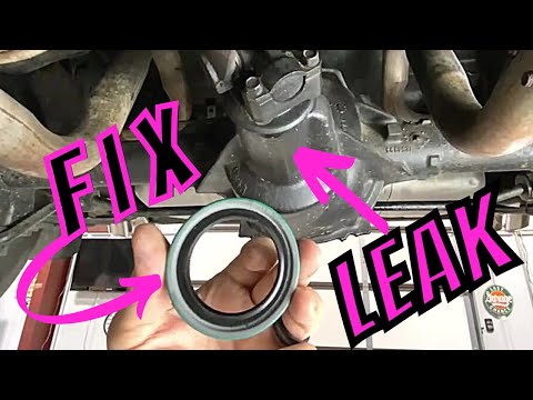 How to Replace a Rear Differential Pinion Seal - GM 10 Bolt 1979 Pontiac Trans Am