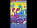 Opening To Blue S Clues Blue S Pool Party 2001 VHS Australia