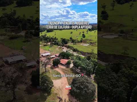 FAZENDA À VENDA EM SANCLERLÂNDIA/GO, 35 ALQUEIRES | TERRA DE CULTURA #fazendaavenda #agro