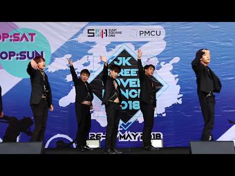 180526 'X-Clan' cover 'DRAMARAMA+Stuck+Jealousy'(MONSTA X) @ SIAM SQUARE 1 JK Street
