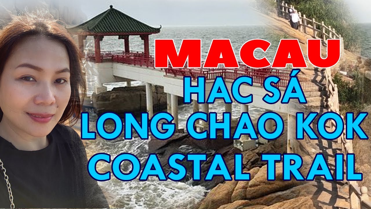 Join tourist exploring Macau Coastal Trail and largest natural beach
