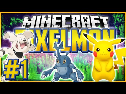 Minecraft 1.8: Pixelmon Survival Episode 1 - "ADVENTURE BEGINS!" "Pixelmon 4.0.4 Episode 1"