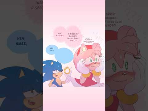 Sonic Proposes to Amy #sonamy #comicdub