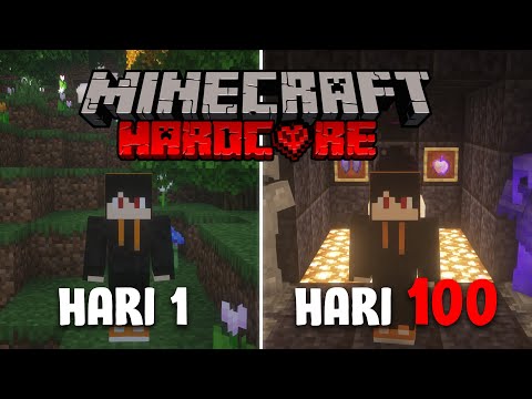 100 Days of Hardcore Minecraft and Here's What Happened..