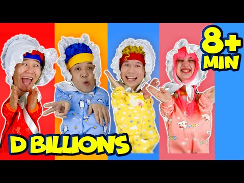 Baby Cha-Cha, Baby Chicky, Baby Boom-Boom & Baby Lya-Lya! + MORE D Billions Kids Songs