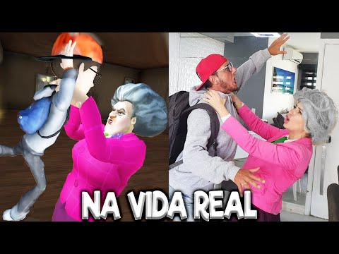 PROFESSORA MALVADA SCARY TEACHER na VIDA REAL