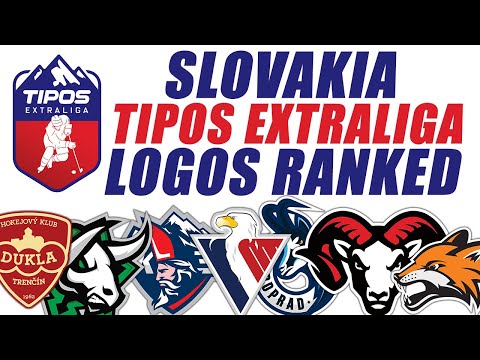 Slovakia Tipos Extraliga Logos RANKED 1-12!