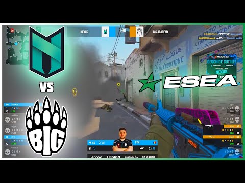 Nexus vs BIG Academy | ESEA S41 - EU - CSGO Advanced - HiGHLiGHTS | CSGO