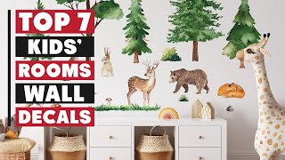 7 Best Wall Decals for Kids’ Rooms – Easy Decor Upgrade!