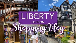 Liberty London Shopping Vlog | Iconic British Department Store | Heritage Building | Jos Atkin