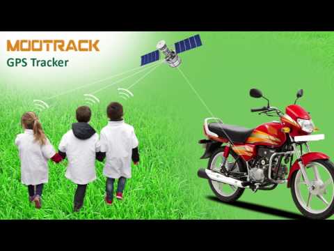 Mootek black vehicle tracking device