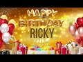 RICKY Happy Birthday Ricky