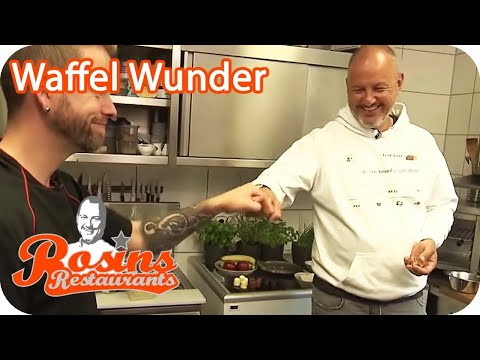 Apfelwaffel begeistert Frank - "Ich könnt dich küssen!" | 5/7 | Rosins Restaurants | Kabel Eins