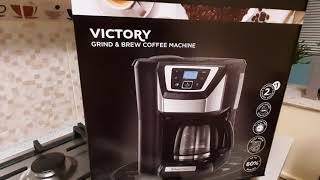 Unboxing aparatura electrocasnică ~ Cafetiera Chester Russell Hobbs
