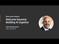 Building AI Together Data AI Masters Welcome Keynote Canonical