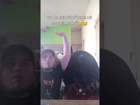 quien no hizo esto de chiquito el que no lo hizo no tiene infancia. 🥺🥲 #henkidama #dragonballzkai